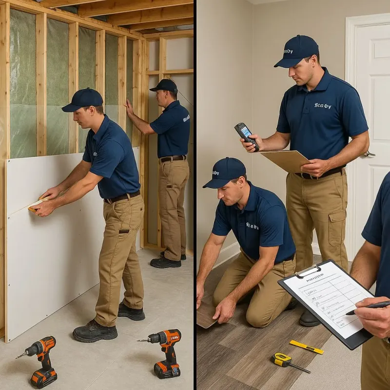 Repairs and Reconstruction process in Bothell West, WA